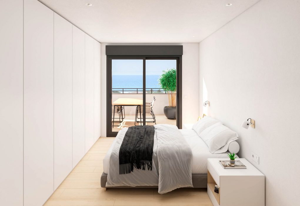 Dormitorio en Terrazas al Mar